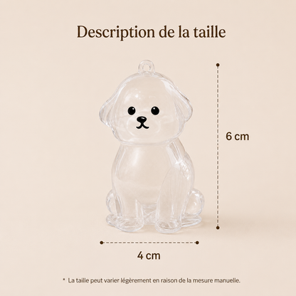 Silhouette Souvenir Poils d'Animal « Lien Éternel »