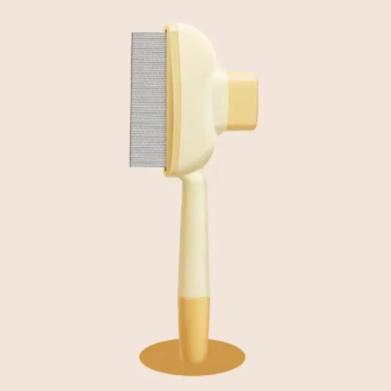Dog Comb Pet Hair Remover One Button Dogs Brush Self-Cleaning Cat Brush Massage Combs for Dog Grooming Brushes for Pet Products