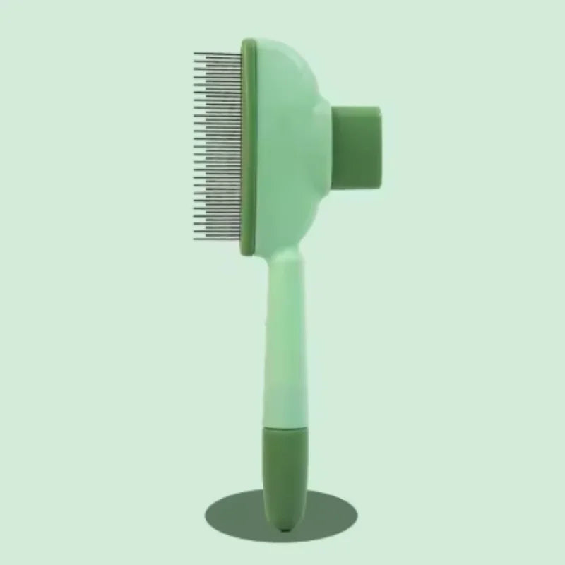Dog Comb Pet Hair Remover One Button Dogs Brush Self-Cleaning Cat Brush Massage Combs for Dog Grooming Brushes for Pet Products