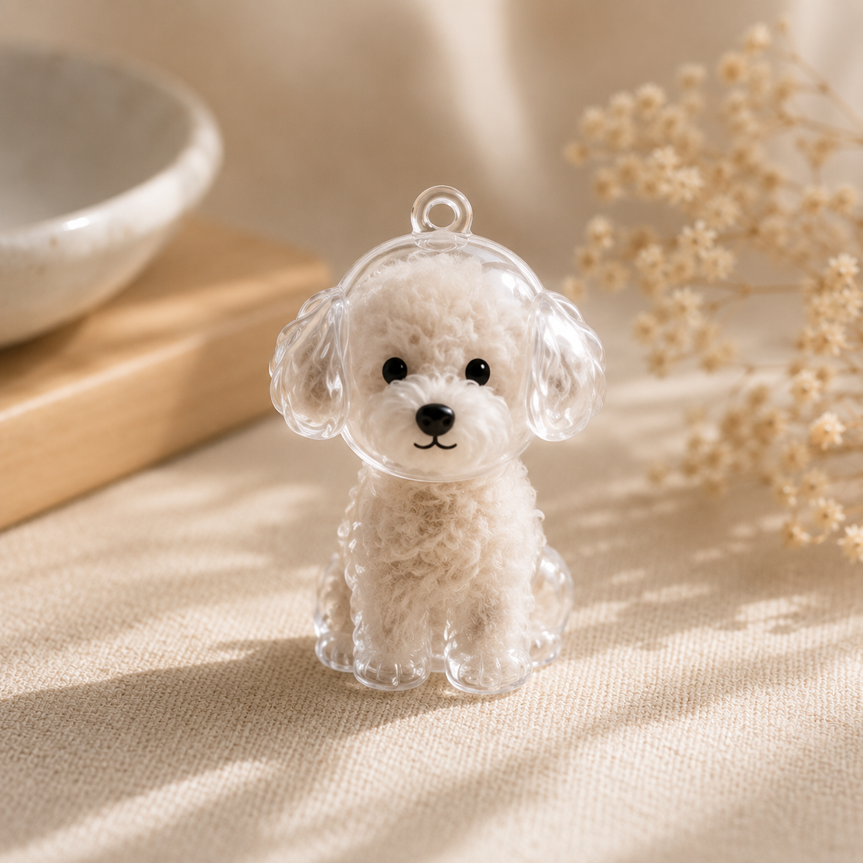 Pendentif Souvenir « Lien Éternel » — avec les poils de votre compagnon