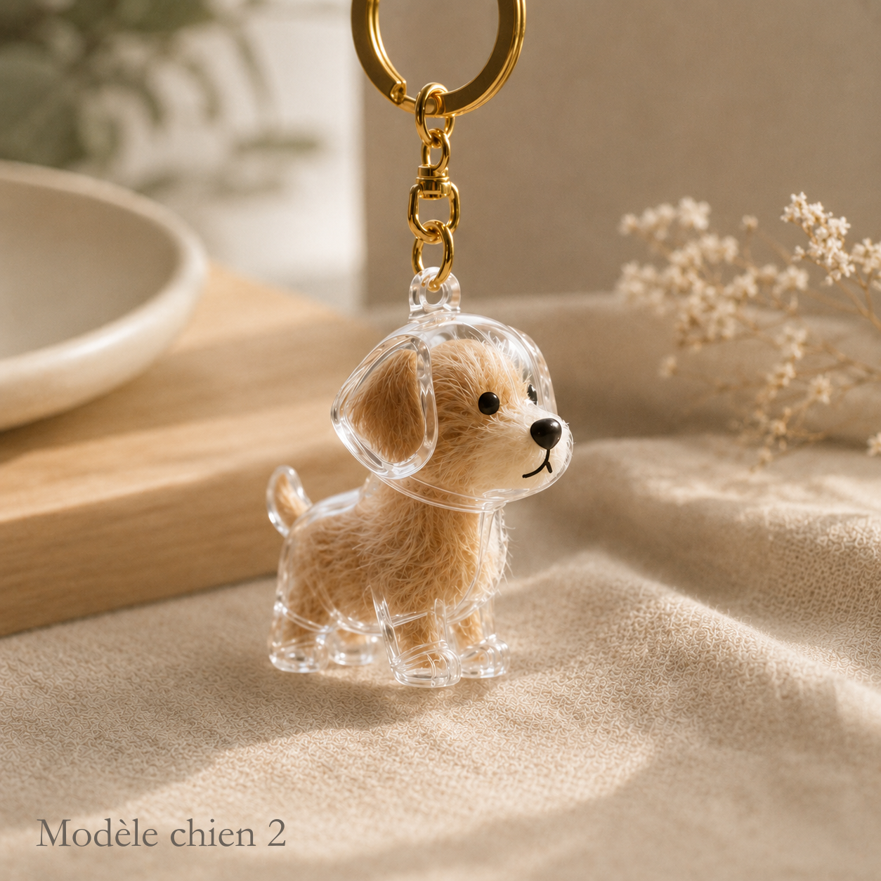 Silhouette Souvenir Poils d'Animal « Lien Éternel »